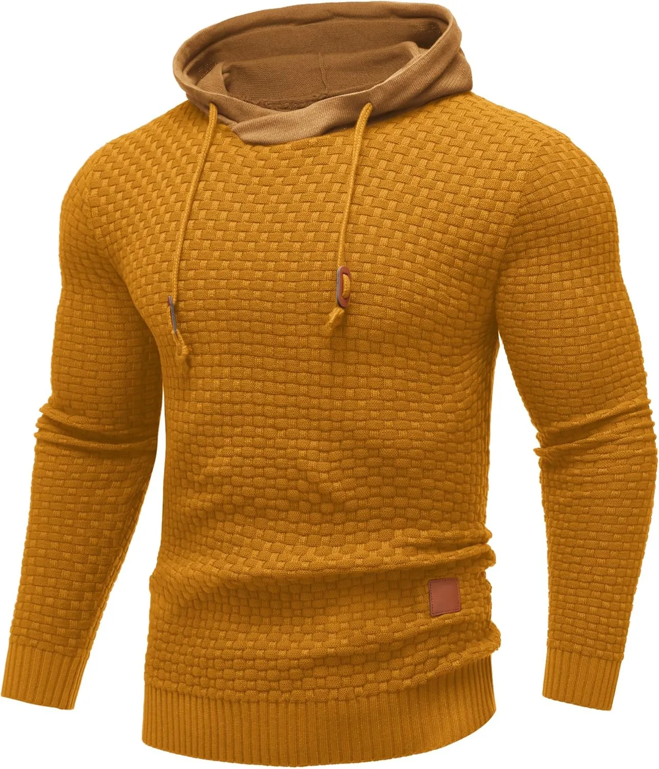 

Толстовка с капюшоном COOFANDY мужская, Slim Fit, с длинным рукавом