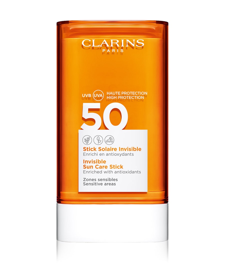 

Солнцезащитная палочка CLARINS UVA/UVB 50 Stick Solaire Visage, 17 ml