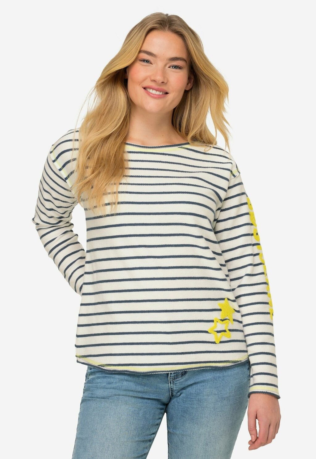 

Свитер вязаный RINGEL LAURASØN, цвет jeans blau