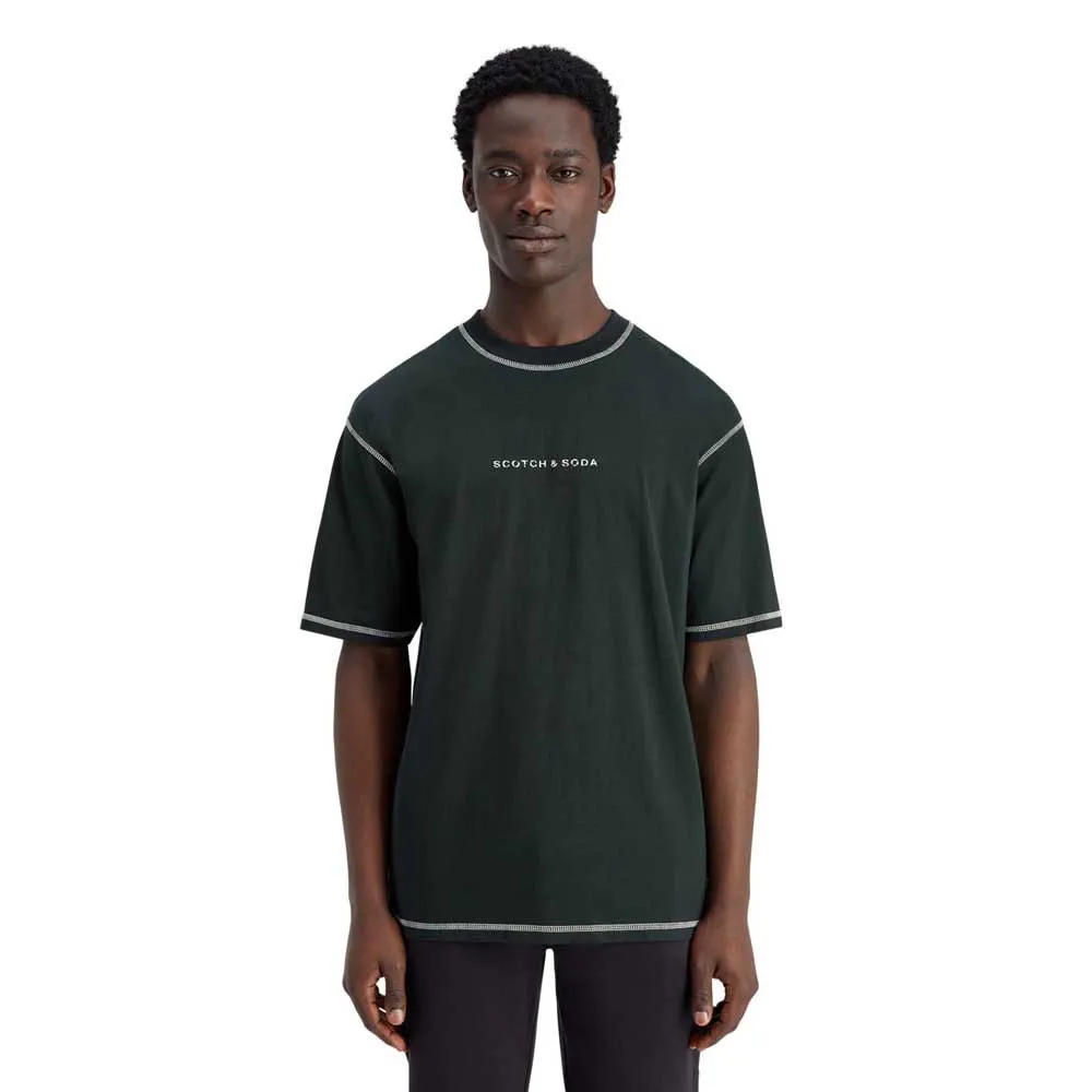 

Футболка Scotch & Soda Core Logo Front, черный