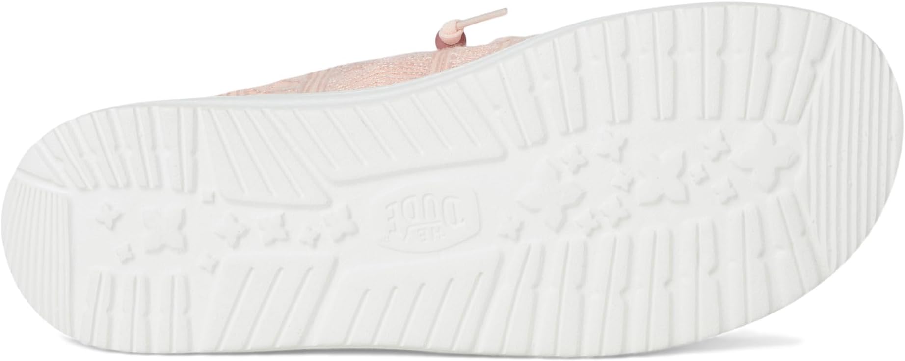 Лоферы Hey Dude Wendy Crochet Lace, цвет Pale Pink — фото 3