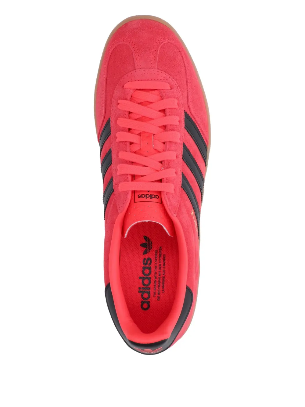 Кроссовки Gazelle Adidas, красный — фото 4