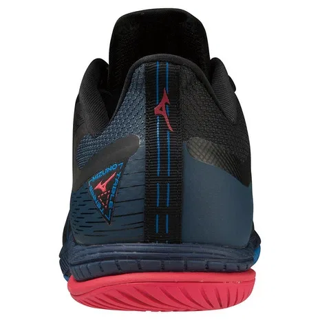 Кроссовки для настольного тенниса «Wave Drive NEO3» от Mizuno, Black X Blue — фото 4