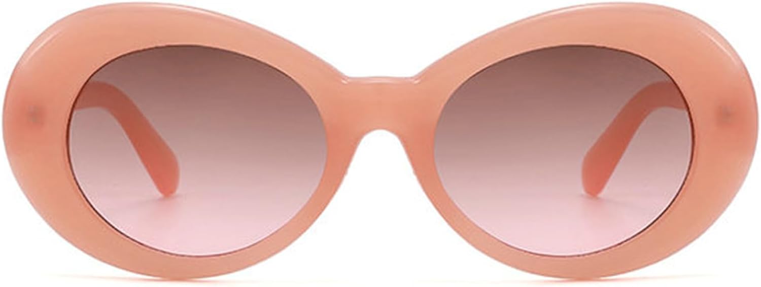 

Солнцезащитные очки Willochra Retro Oversized овальной формы для мужчин, модные, с черным градиентом, защита от УФ-излучения UV400, модные солнцезащитные очки для женщин в стиле панк, C5