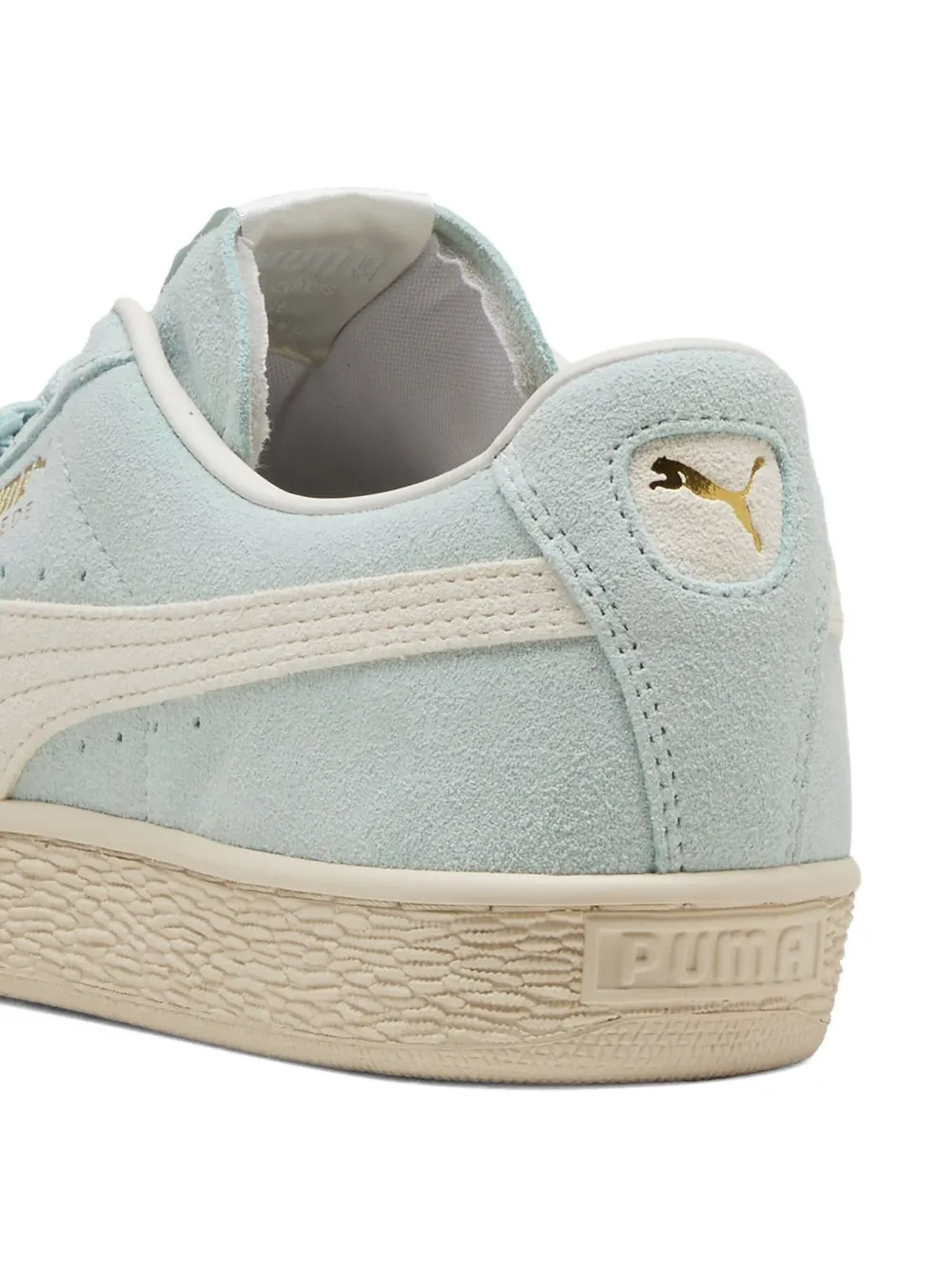 Кроссовки Green/White PUMA, синий — фото 4