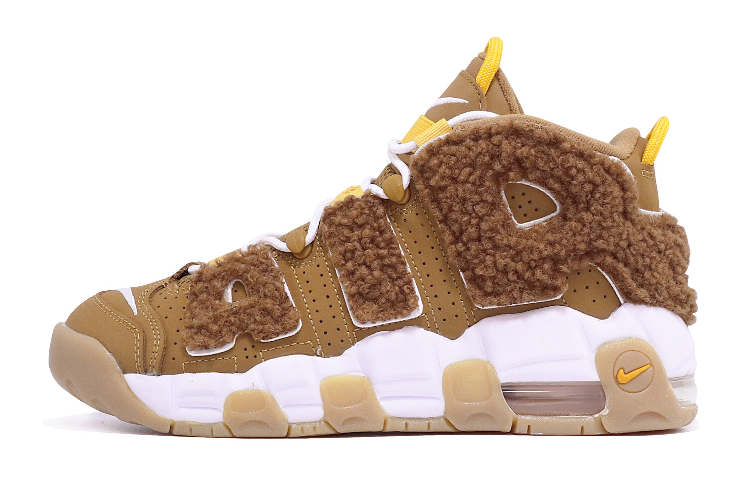 

Баскетбольные кроссовки Air More Uptempo Vintage женские с высоким верхом коричневого цвета Nike, Коричневый, Баскетбольные кроссовки Air More Uptempo Vintage женские с высоким верхом коричневого цвета Nike