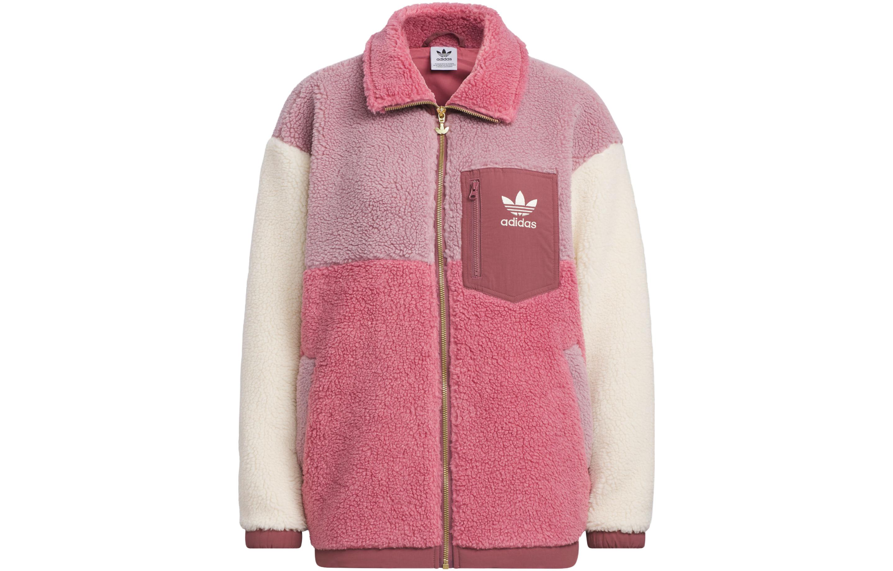 Adidas Originals Куртка женская розовая рок, Stratum Powder — фото 3
