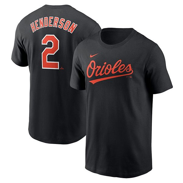 

Футболка мужская Gunnar Henderson Baltimore Orioles Fuse Name & Number черная Nike