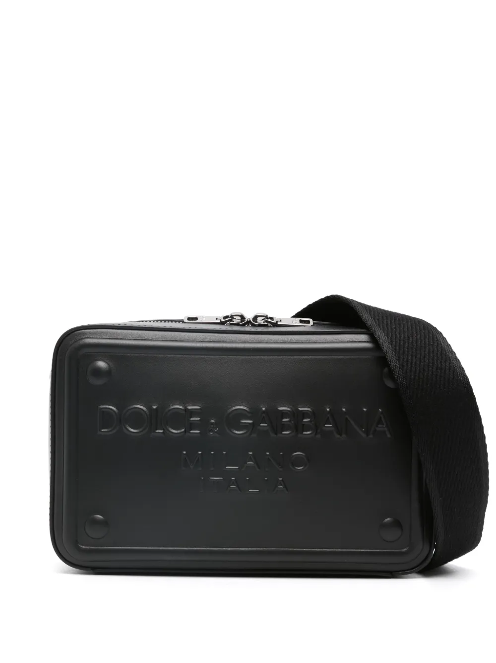 

Сумка на плечо с логотипом DOLCE & GABBANA, черный