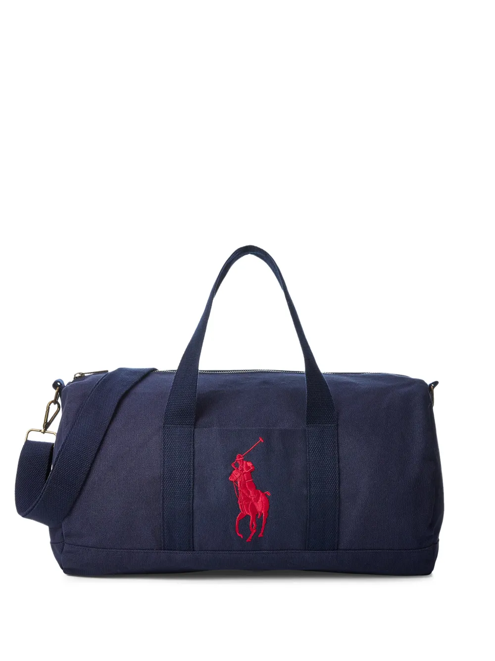 

Дорожная сумка с вышитым логотипом Polo Ralph Lauren Kids, синий