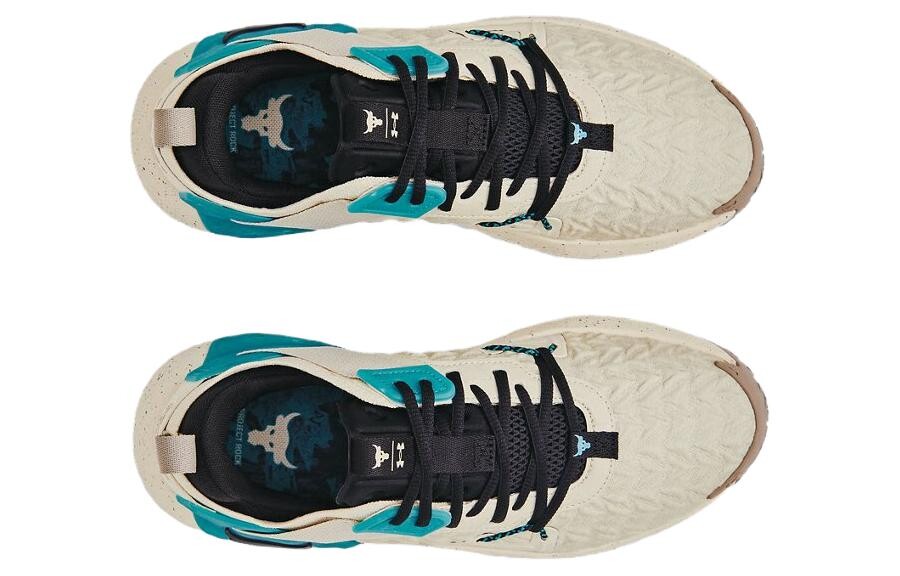 Кроссовки Under Armour Project Rock 6 Training Shoes Men Low-top Pink/Grey, цвет Silt — фото 4