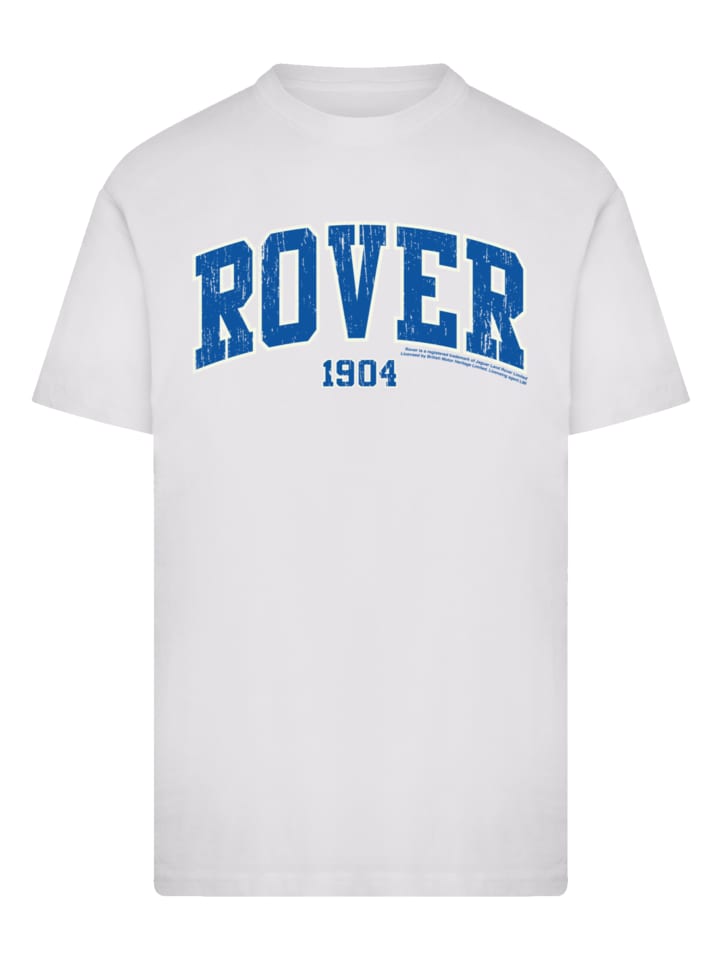 

Футболка British Motor Heritage Rover Car 1904 College белого цвета F4NT4STIC, Белый, Футболка British Motor Heritage Rover Car 1904 College белого цвета F4NT4STIC