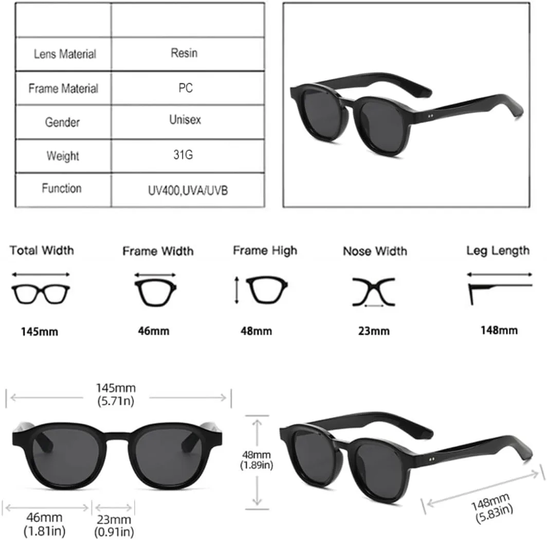 

Овальные солнцезащитные очки для женщин в стиле ретро с заклепками, прозрачные с градиентом, защита от УФ-излучения UV400, модные для мужчин UATXTAU, Leopard Grey