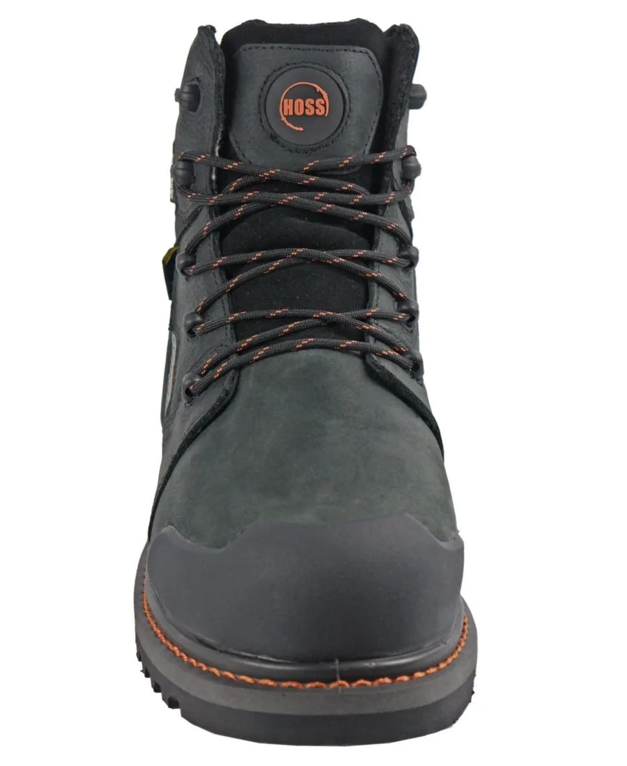 Мужские водонепроницаемые рабочие ботинки HOSS Bronc с композитным носком Hoss Boot Company, черный — фото 3