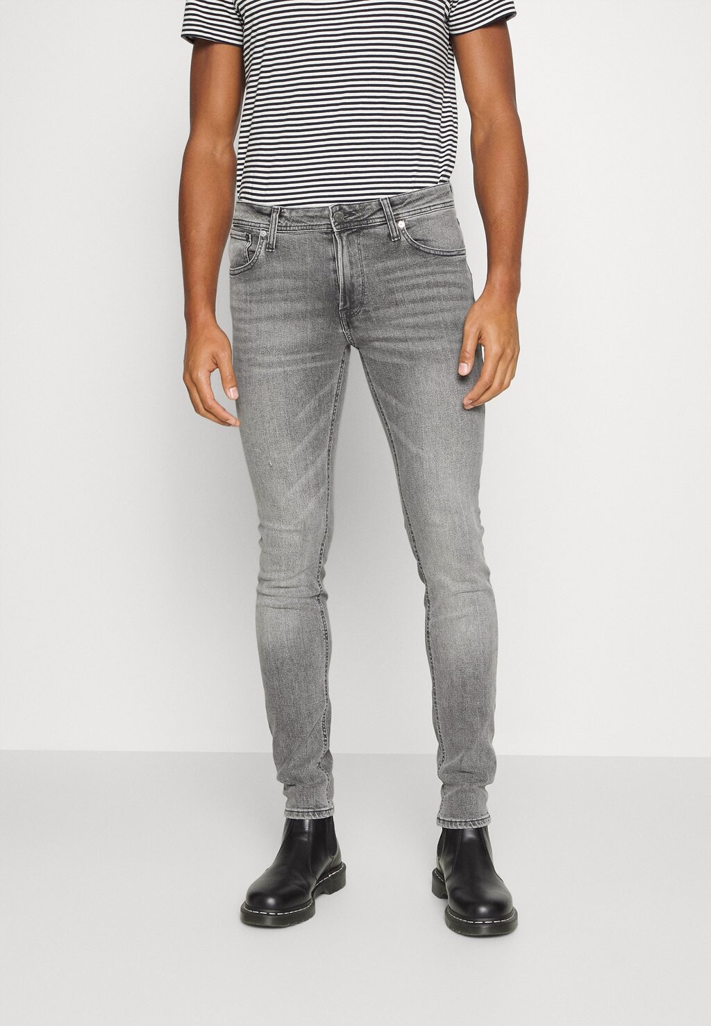 

Джинсы Skinny Fit JJILIAM JJORIGINAL Jack & Jones, серый деним