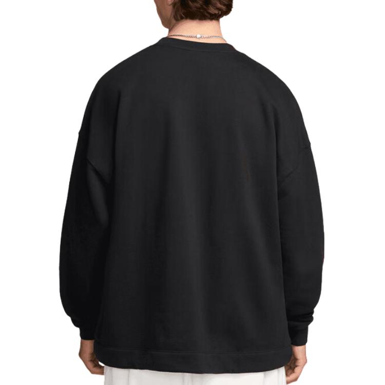 Nike Свитшоты Unisex Black с круглым вырезом, умеренная посадка, Regular — фото 3
