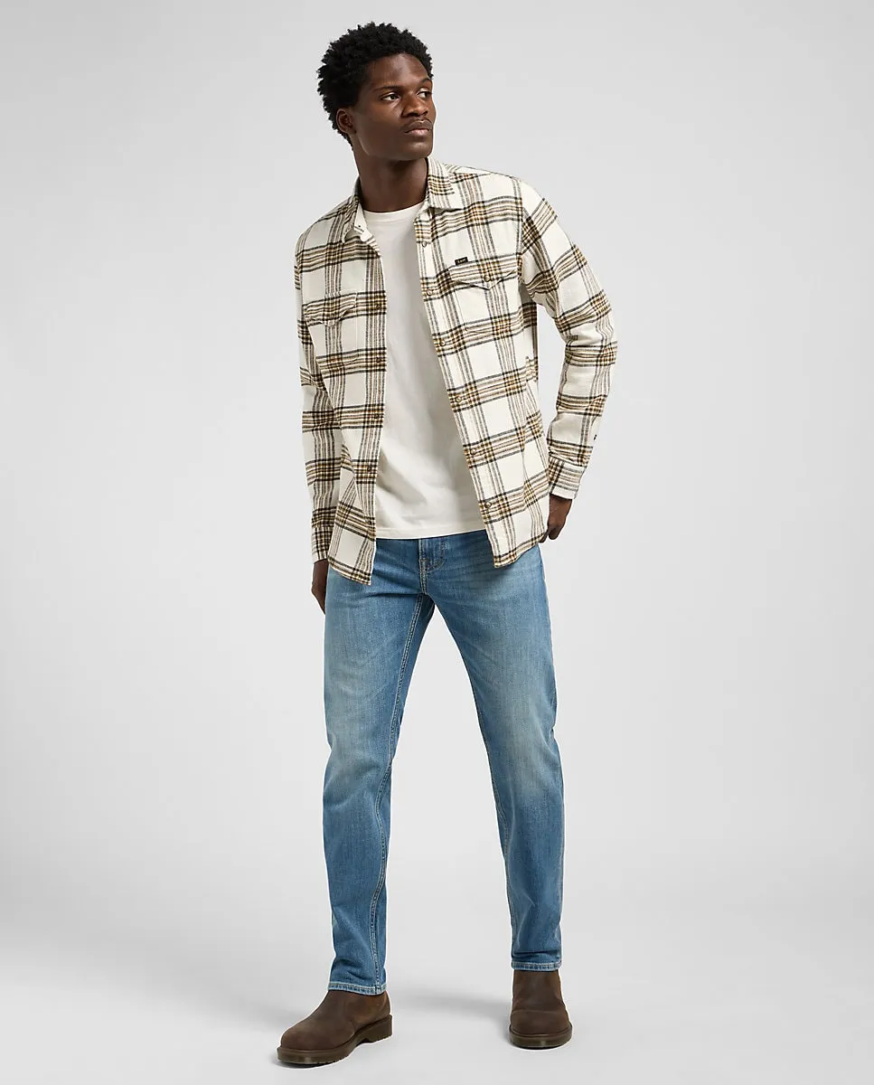 

Мужские джинсы-скинни прямого кроя Lee, синий