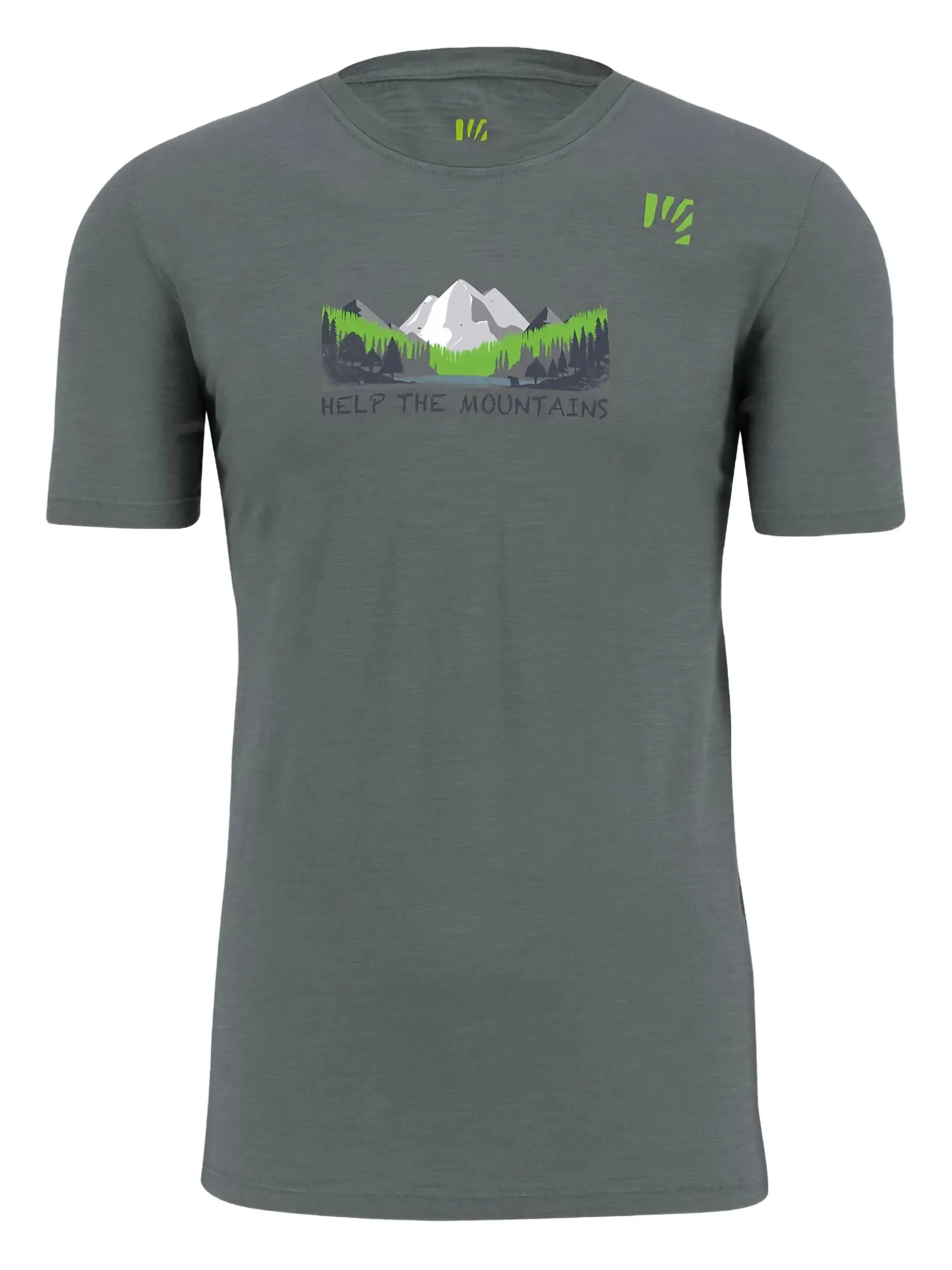 

Футболка с графичным принтом Karpos, серый