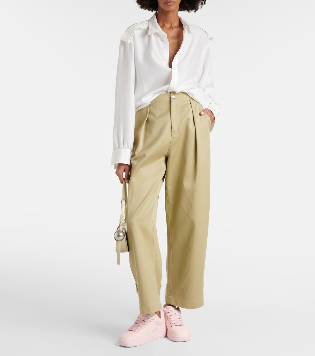 Новые клетчатые парусиновые кроссовки Trainer Burberry, Cameo Ip Check — фото 2