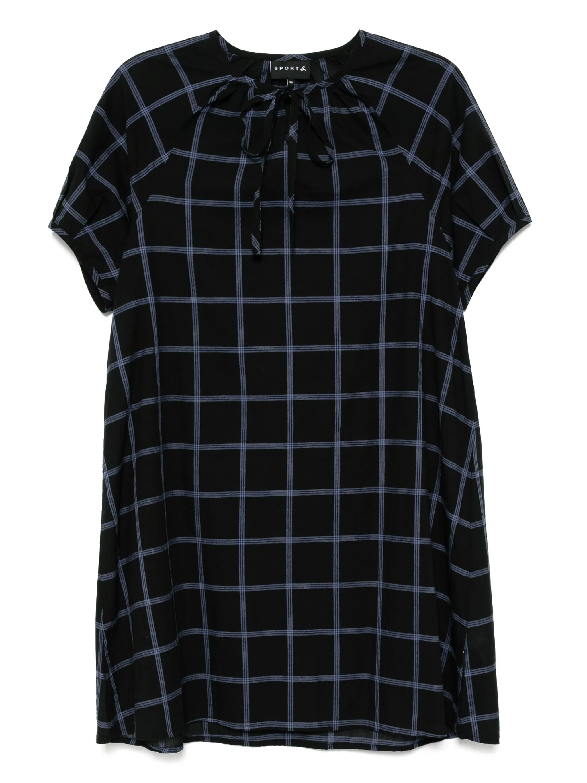 

Платье с объемными рукавами Sport B. By Agnès B., черный