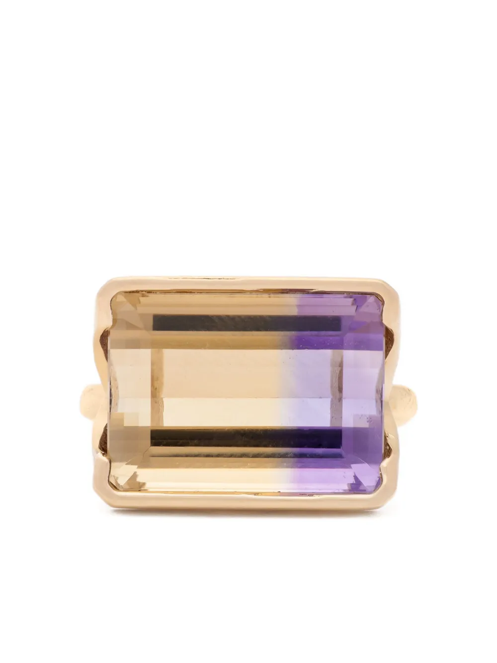 

Кольцо Pinky Ring Pop из желтого золота с аметрином Ouf!, золотой