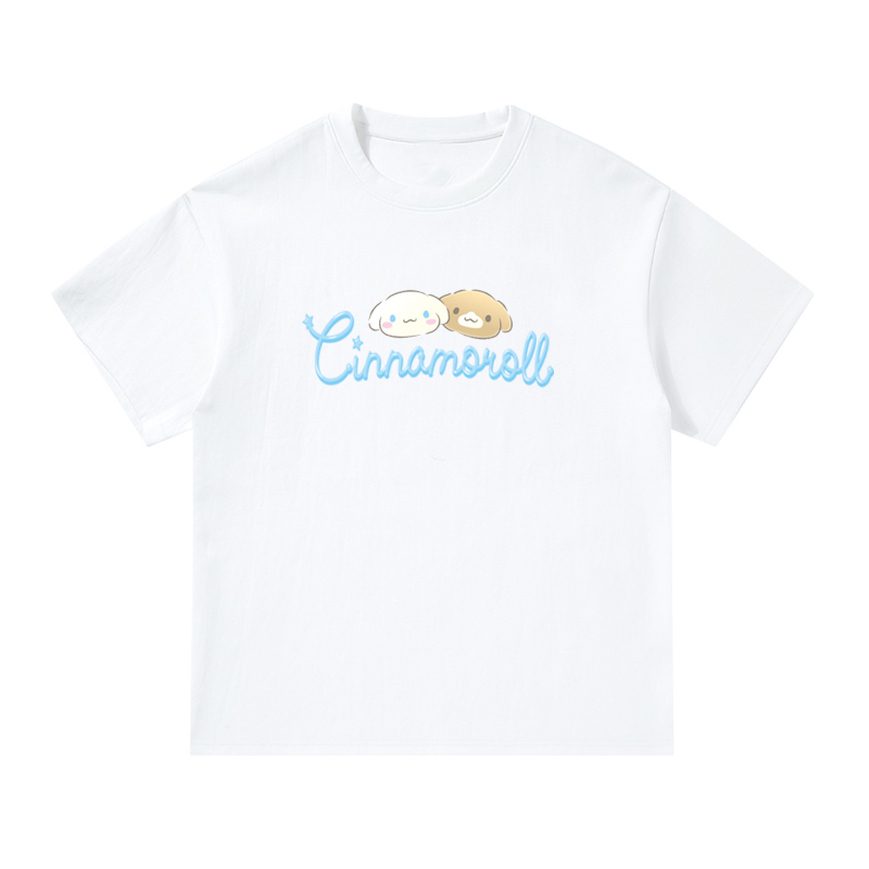 

Футболка Unisex CINNAMOROLL Yugui Dog Sanrio, белый