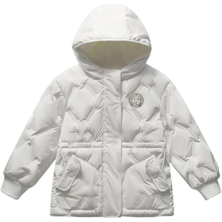 

FILA KIDS Yuantianzhi,lianmingkuan пуховик cloud white для детей 3-7 лет