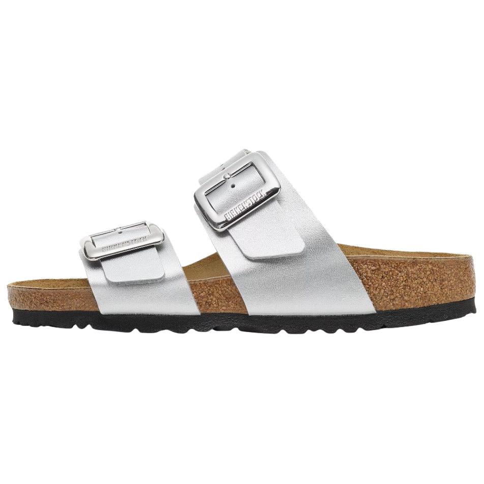 Birkenstock Сиднейские EVA шлепанцы для женщин серебристые узкие, цвет Silver