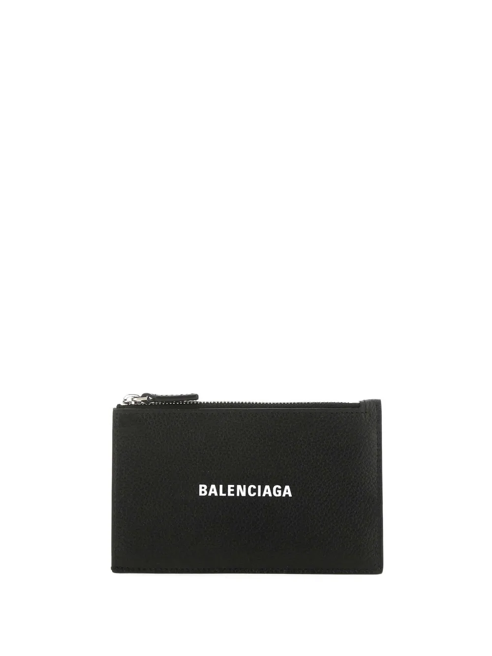 

Кожаный картхолдер BALENCIAGA, черный