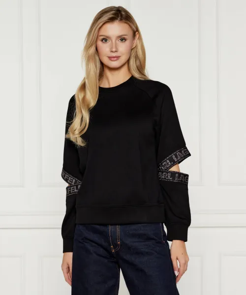 

Толстовка Relaxed fit Karl Lagerfeld, черный