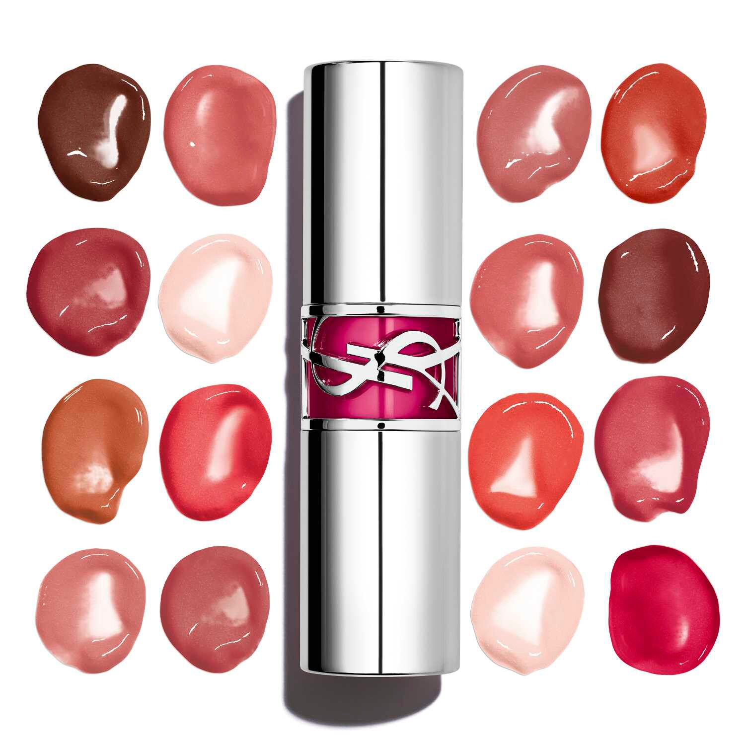 Блеск для губ Loveshine Candy Glaze Yves Saint Laurent, 17 Strawberry Cloud (3.2 g) — фото 2