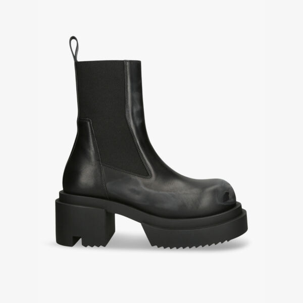 

Ботинки Beatle bogun из кожи на каблуке Rick Owens, черный