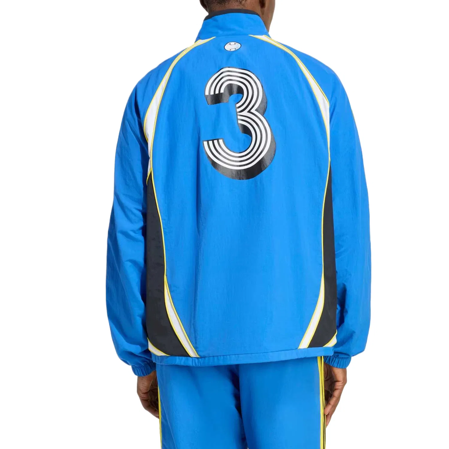 Куртка TRACKTOP мужская Adidas Originals, Blue/Black/White — фото 4