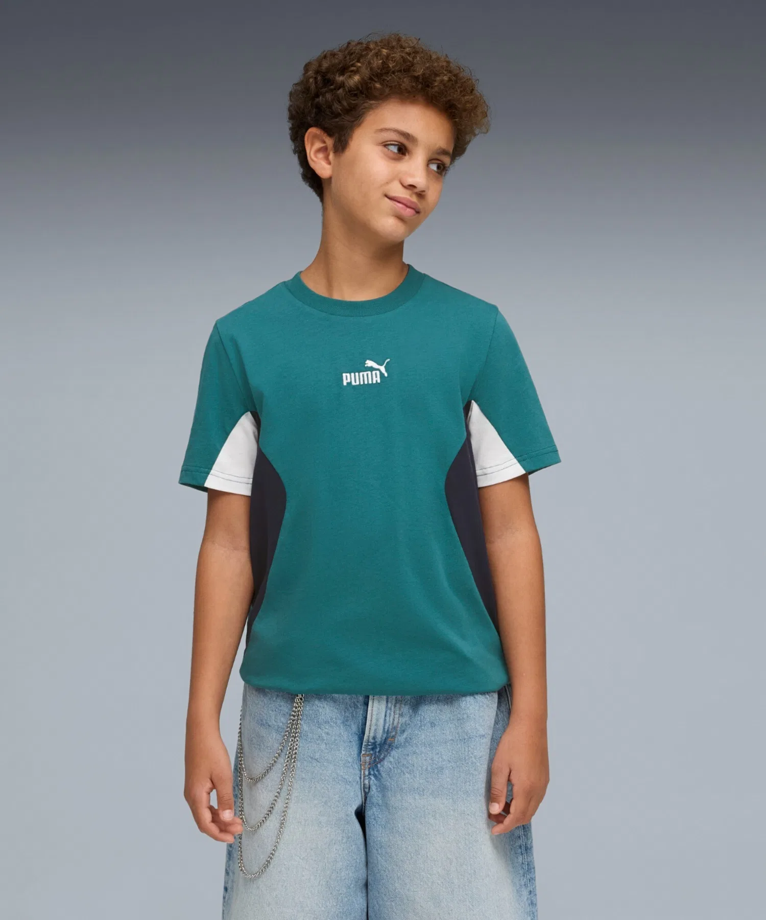 Детская футболка PUMA ESS BLOCK Tee