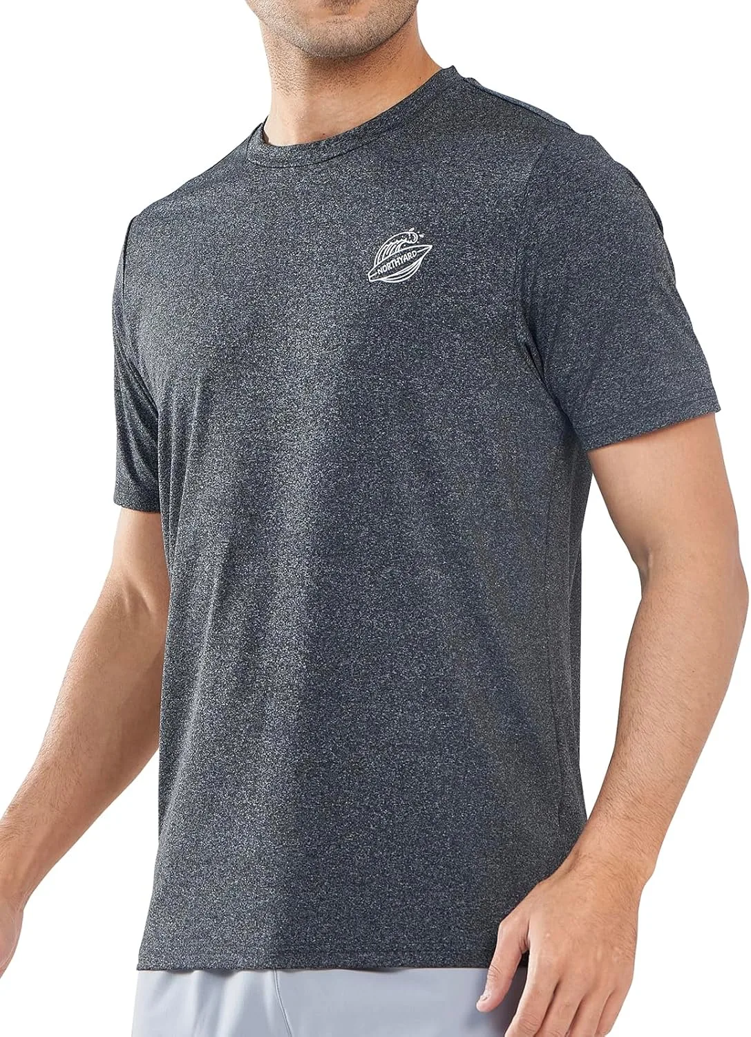 

Мужская футболка-рашгард NORTHYARD UPF 50+ с защитой от солнца, быстросохнущая, с коротким рукавом