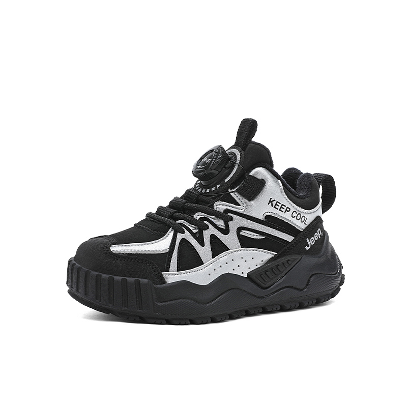 Jeep Кроссовки Low top Running Shoes Star Diamond Silver/Phantom Black для детей — фото 3