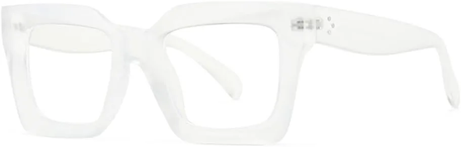 

Солнцезащитные очки LVTFCO Retro Cat Eye для женщин, модные сине-фиолетовые солнцезащитные очки для мужчин и женщин с защитой от УФ-излучения UV400, Transparent Clear