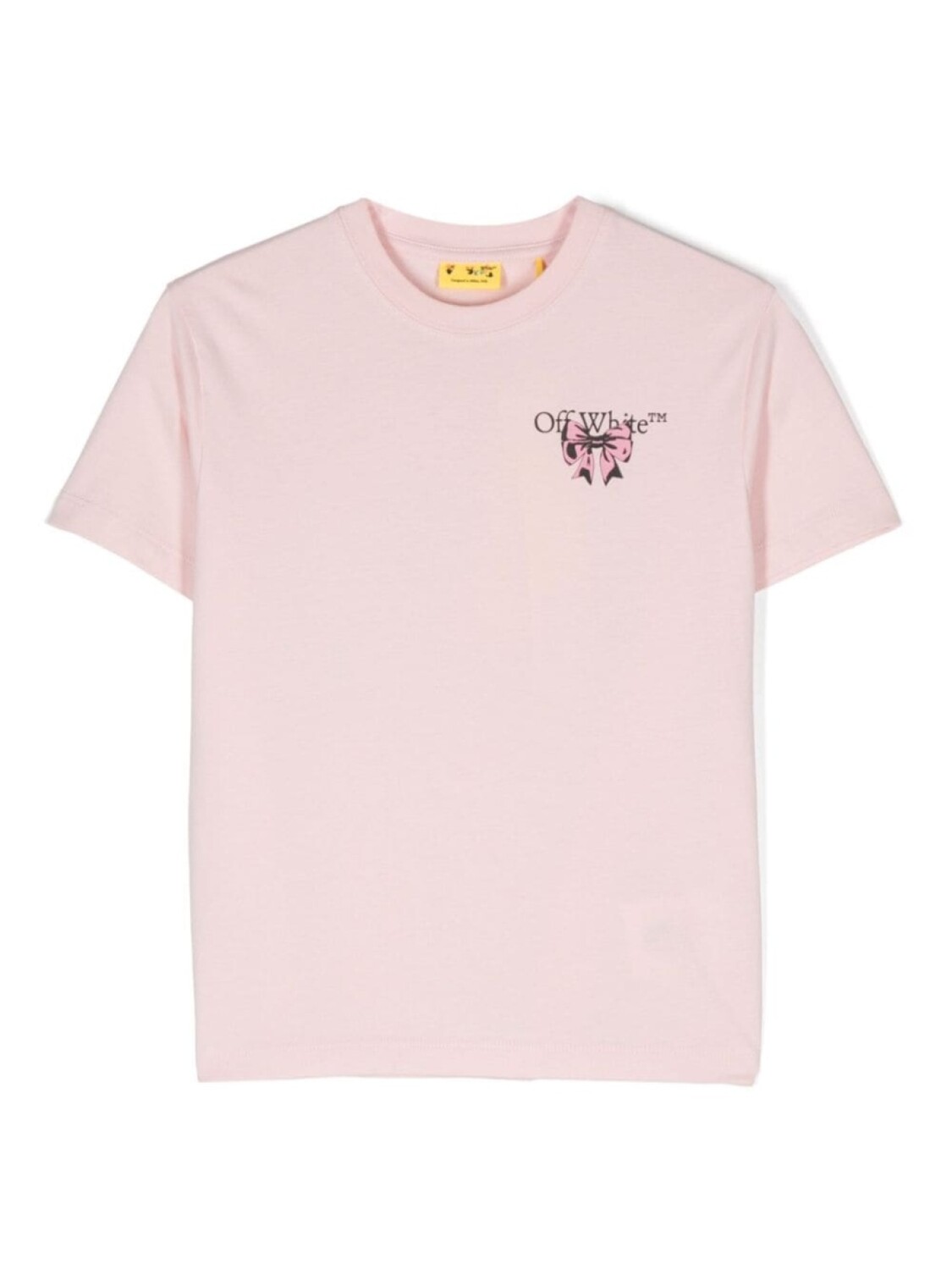 

Off-White Kids футболка с изображением стрелы и лука, розовый