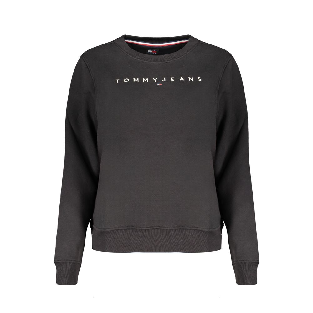 

Черный хлопковый свитер Tommy Hilfiger