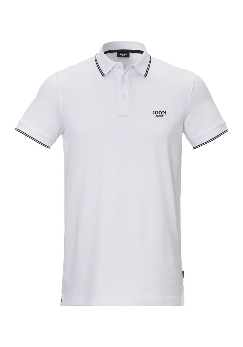 

Рубашка-поло Joop Jeans "Agnello", с воротником-поло, белый