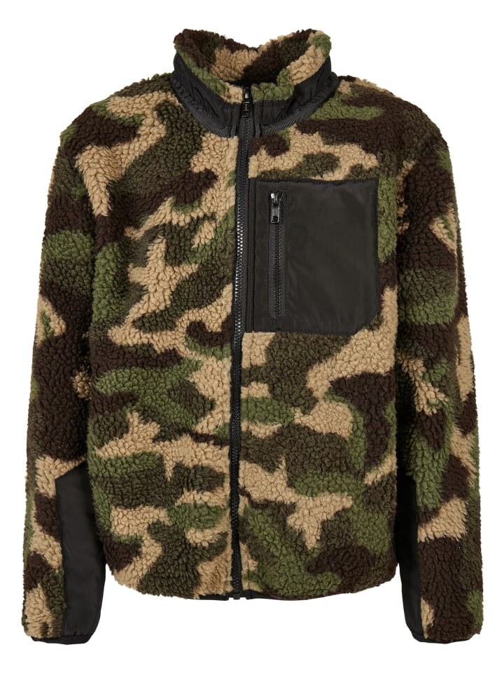 

Пуховик Urban Classics, цвет woodcamo