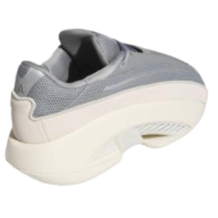 Винтажные баскетбольные кроссовки мужские с низким верхом серый/белый Adidas — фото 4