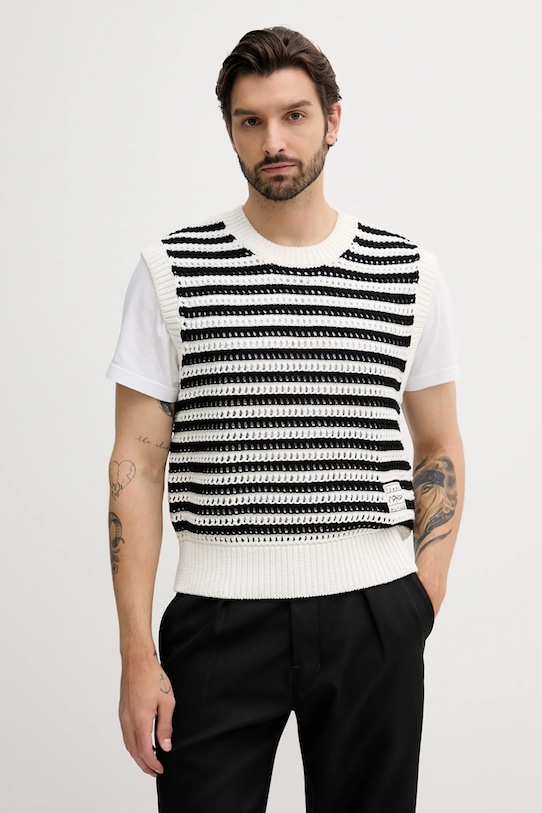 

Хлопковая жилетка x F1 THE MOVIE Tommy Hilfiger, черный