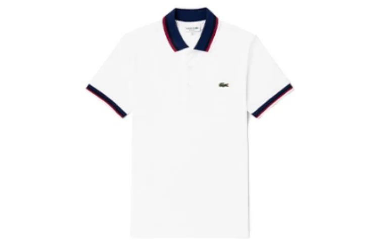 Футболка поло с вышитым логотипом LACOSTE, 031/черный — фото 4