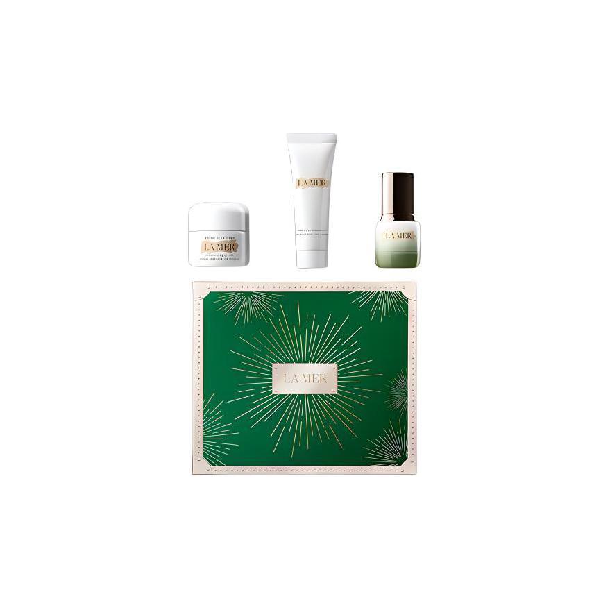 

Набор для путешествий Hailanzhimi Christmas Limited Sample Skincare Product увлажняющий и питающий 15мл+15мл+30мл LA MER