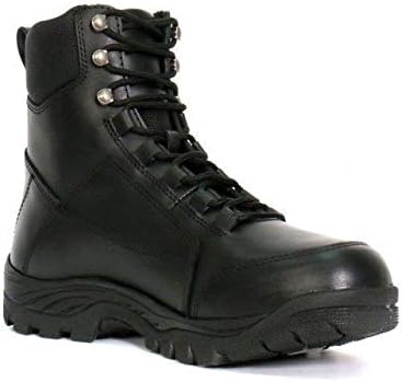 Кожаные ботинки Hot Leathers BTM1010 для мужчин, черные, в стиле SWAT, на шнурках - размер 11 ‎Hot Leathers — фото 3