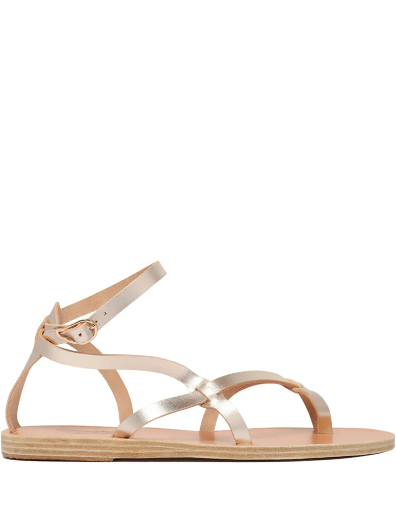 Древнегреческие сандалии кожаные сандалии Ancient Greek Sandals, серый