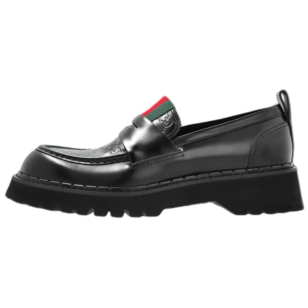 Лоферы кожаные GUCCI Original Shoe Box Included черный