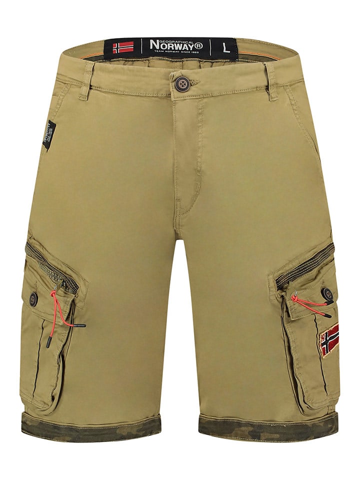 

Тканевые шорты Parento Geographical Norway, хаки