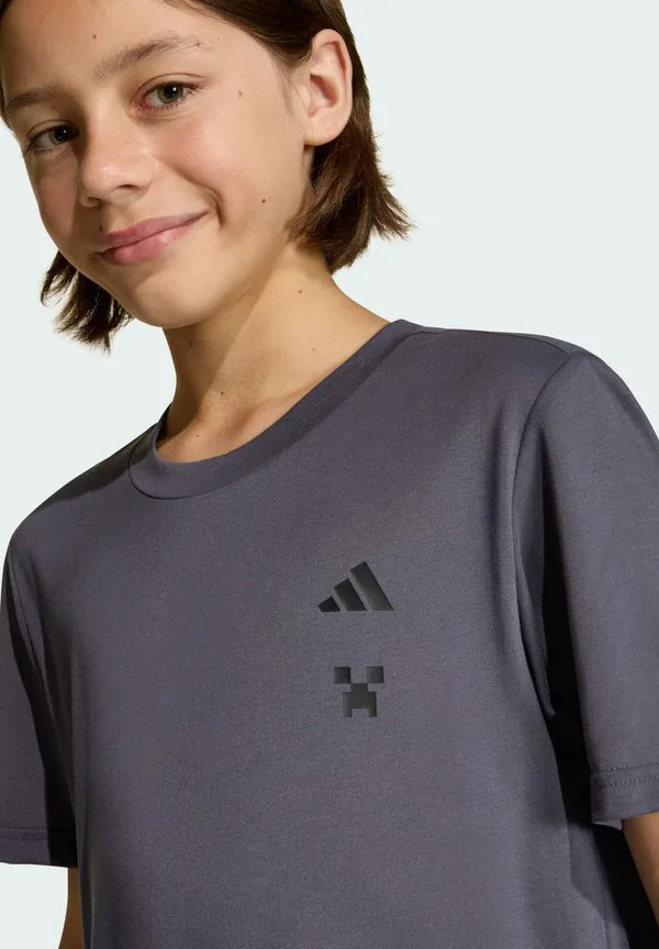 Тренировочная спортивная футболка minecraft Adidas Sportswear, Aurora Onix — фото 3